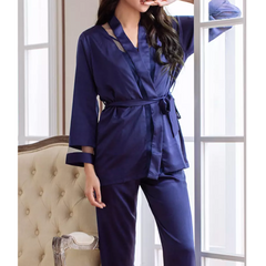 Navy Blue Gown Pack Of 5 Nightwear