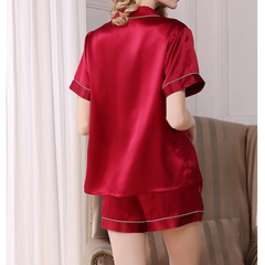 Red Top & Short Set For Women