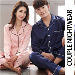 Couple Silk PJs