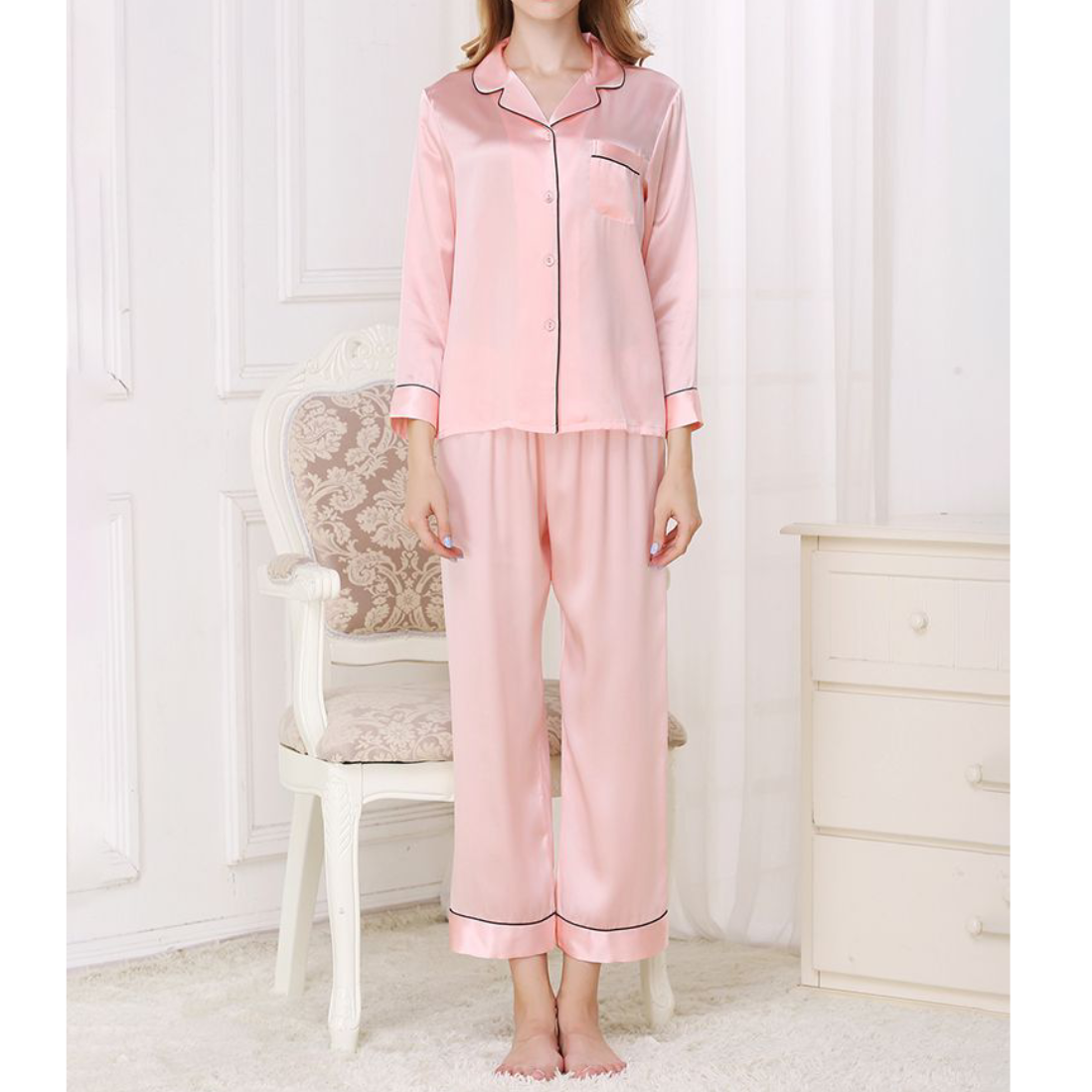 Pink Pajama's Set