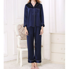 Navy Blue Pajama's Set